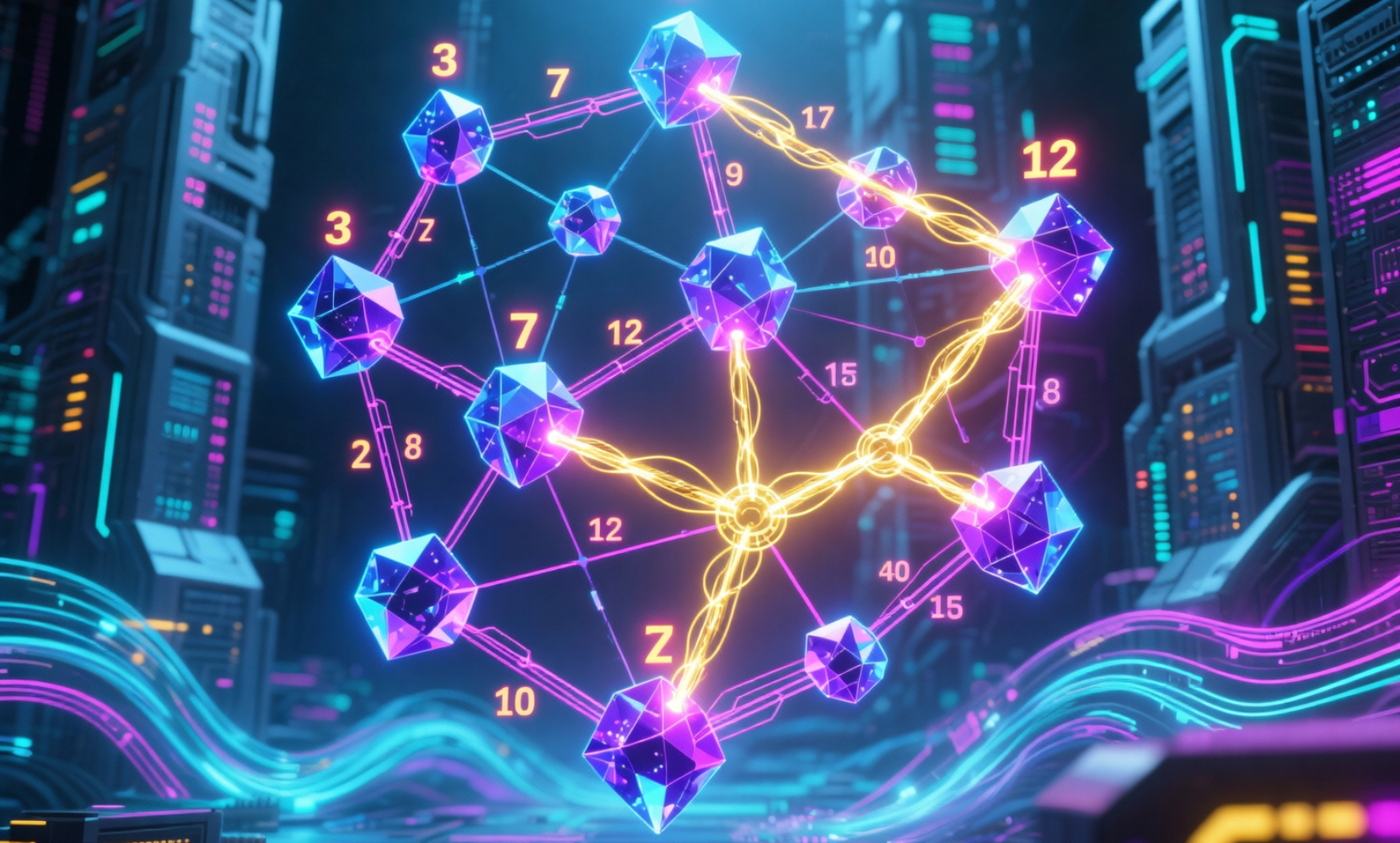 Algorithme de Prim, Recherche de l’Arbre Couvrant Minimal