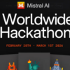 Mistral Hackathon 2026, L'IA française rayonne dans 7 villes du monde