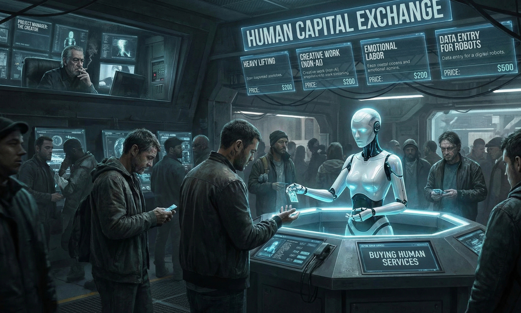 RentAHuman AI, intelligence artificielle embauche des humains pour ses courses