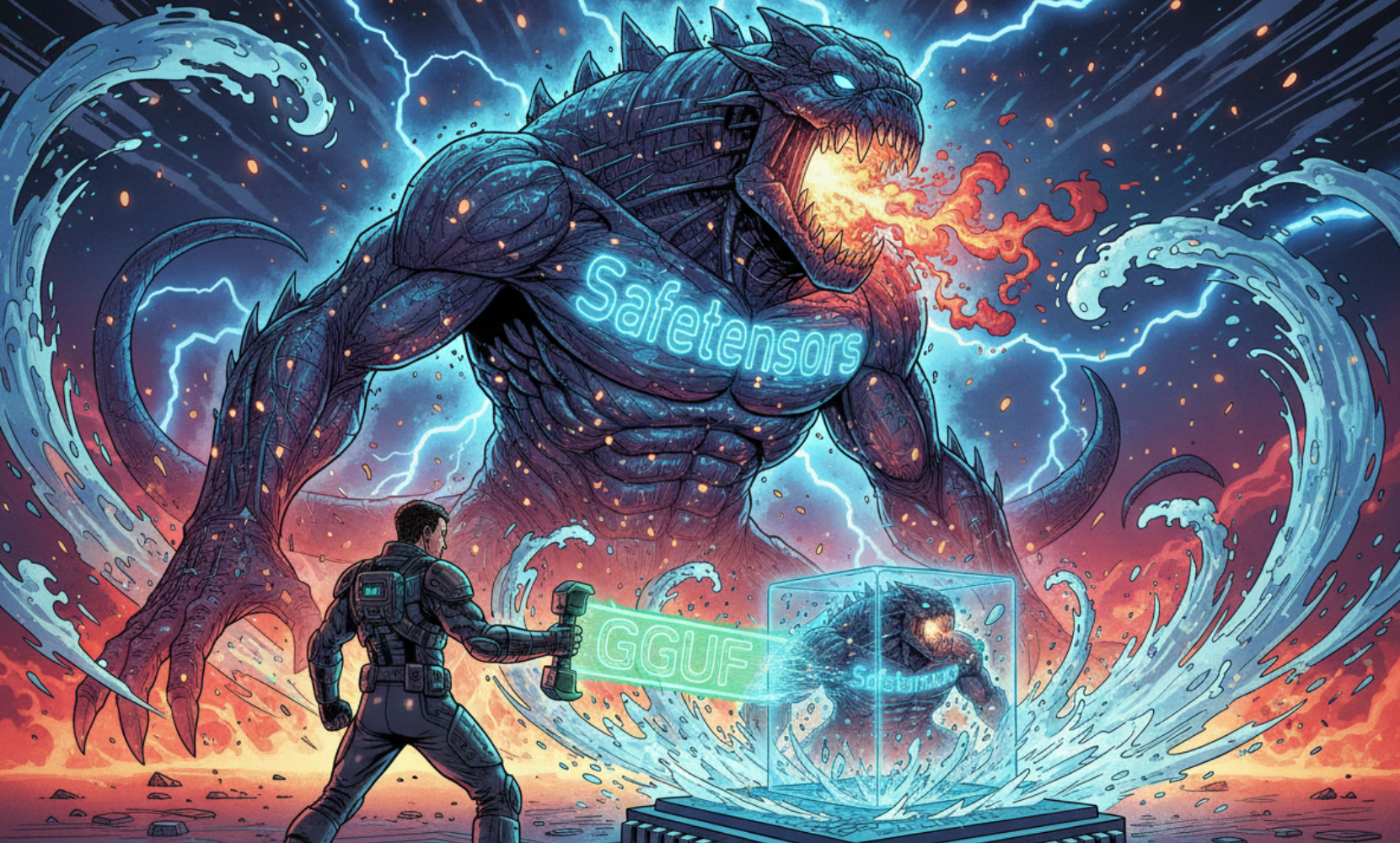 Modèle IA, Comprendre les formats Safetensors et GGUF